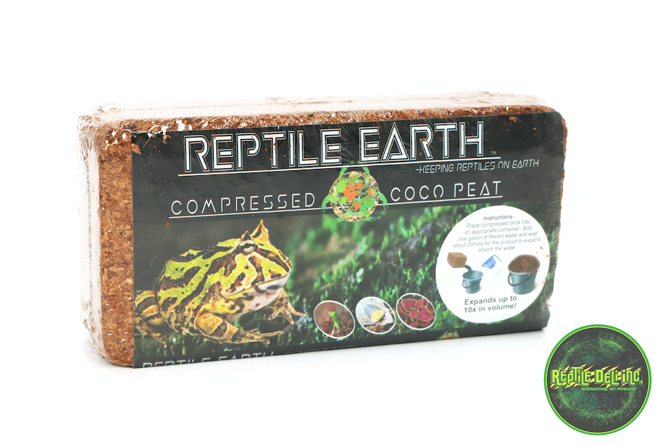 Reptile Earth - Substrate - Compressed Coco Brick (SB650) - Reptile Deli Inc.