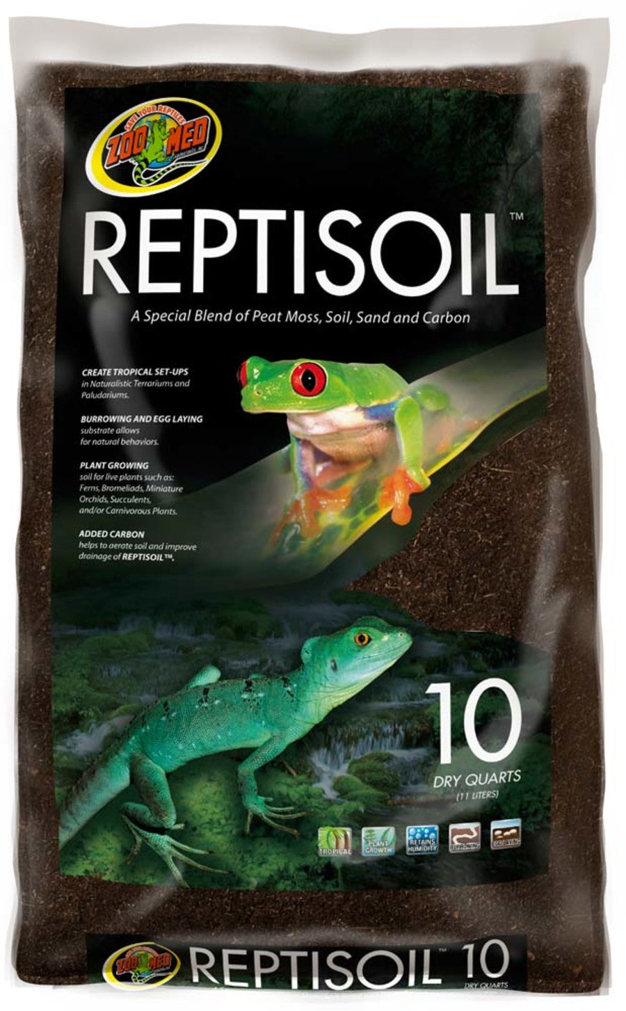 Zoo Med Repti Soil Reptile Bedding Substrate 10QT