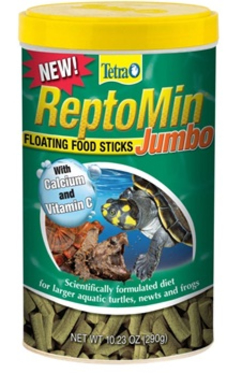 Tetra ReptoMin Floating Food Jumbo Sticks Reptile Dry Food 10.32oz - Reptile Deli Inc.