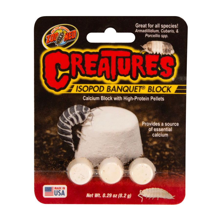Zoo Med Creatures Isopod Banquet Block - Reptile Deli Inc.
