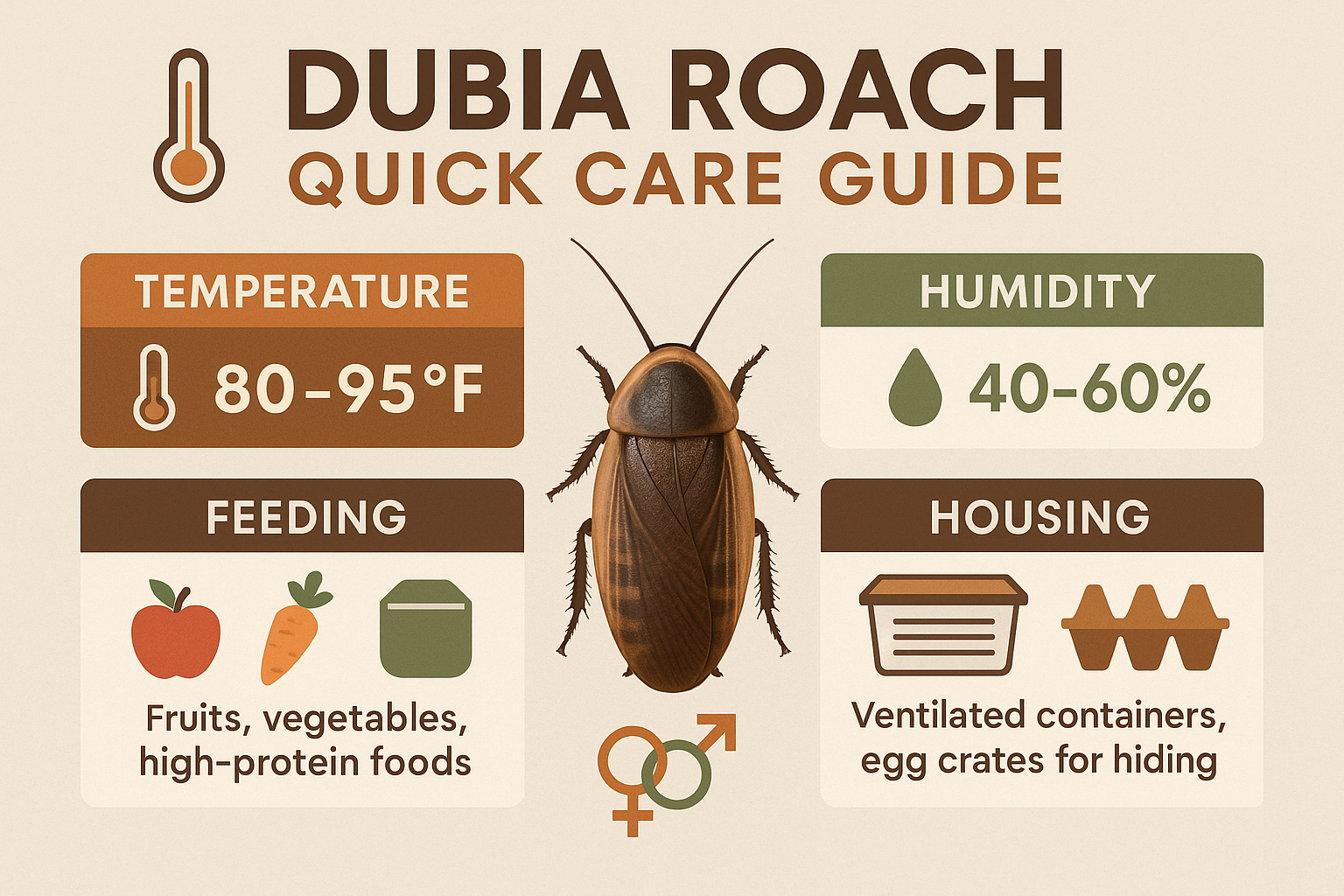 Dubia Roach Quick Care Guide