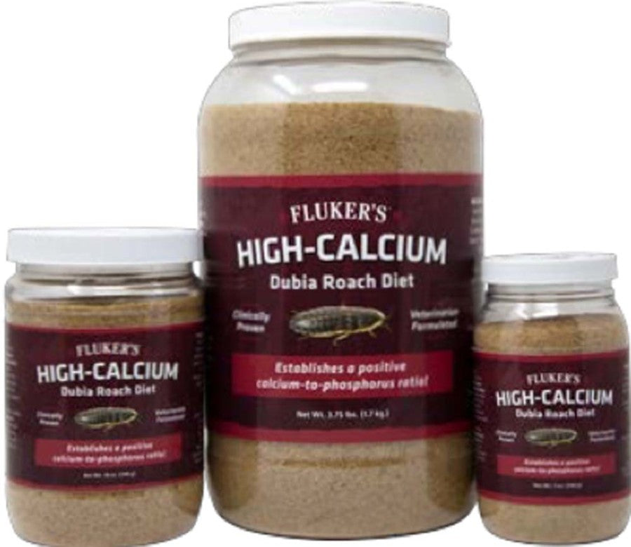 Fluker's HighCalcium Dubia Roach Diet Supplement 7oz - Reptile Deli Inc.