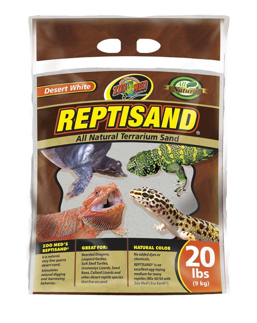 Zoo Med ReptiSand Natural Reptile Substrate 20lb - Reptile Deli Inc.