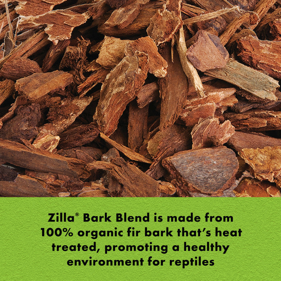 Zilla Bark Blend Reptile Substrate 8QT - Reptile Deli Inc.
