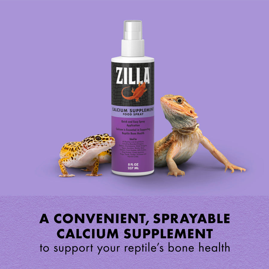 Zilla Calcium Supplement Spray 8oz - Reptile Deli Inc.