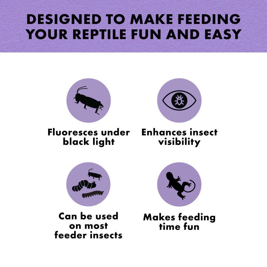 Zilla Cricket Glow Powder 4oz - Reptile Deli Inc.