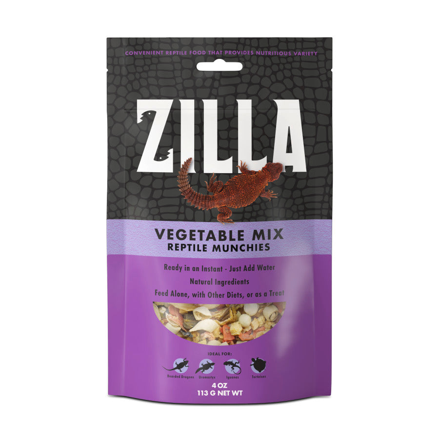 Zilla Reptile Munchies Vegetable Mix 4oz - Reptile Deli Inc.