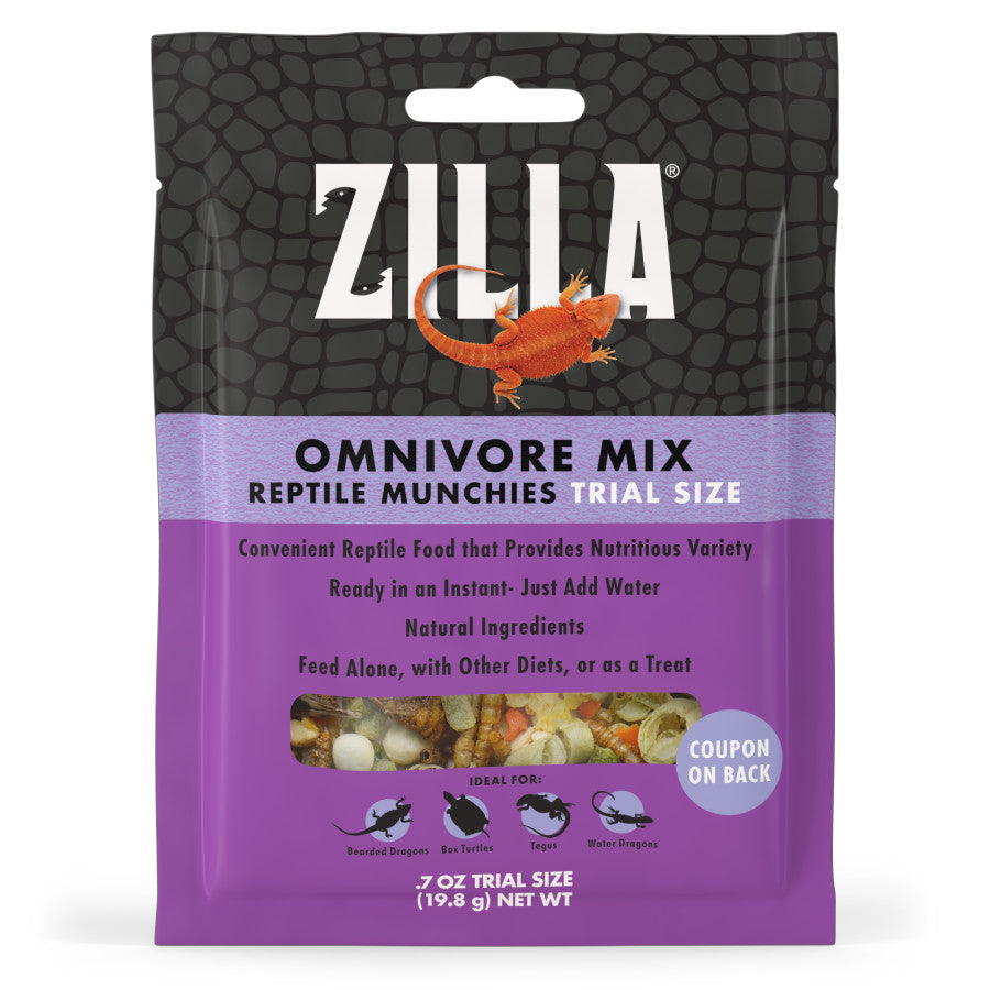 Zilla Reptile Munchies, Omnivore Mix .7oz - Reptile Deli Inc.