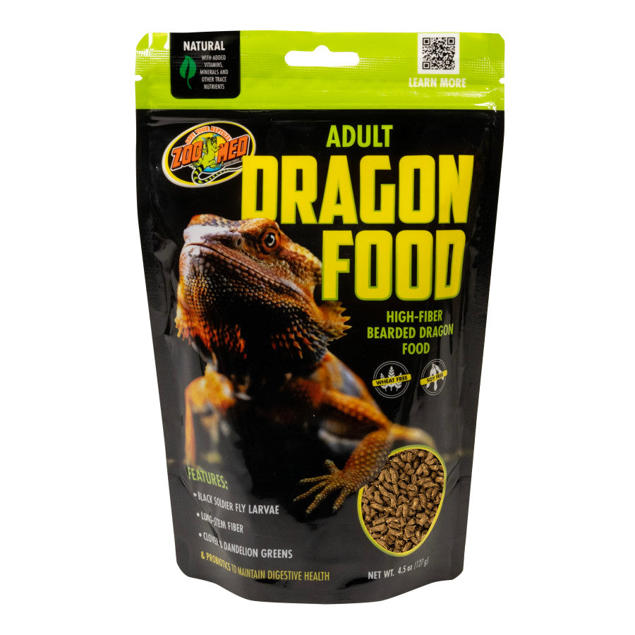 Zoo Med Adult High Fiber Dragon Food 4.5oz - Reptile Deli Inc.