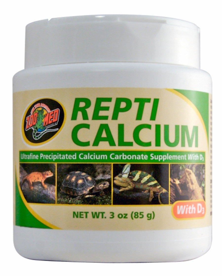 Zoo Med Repti Calcium with Vitamin D3 Reptile Supplement 3oz - Reptile Deli Inc.