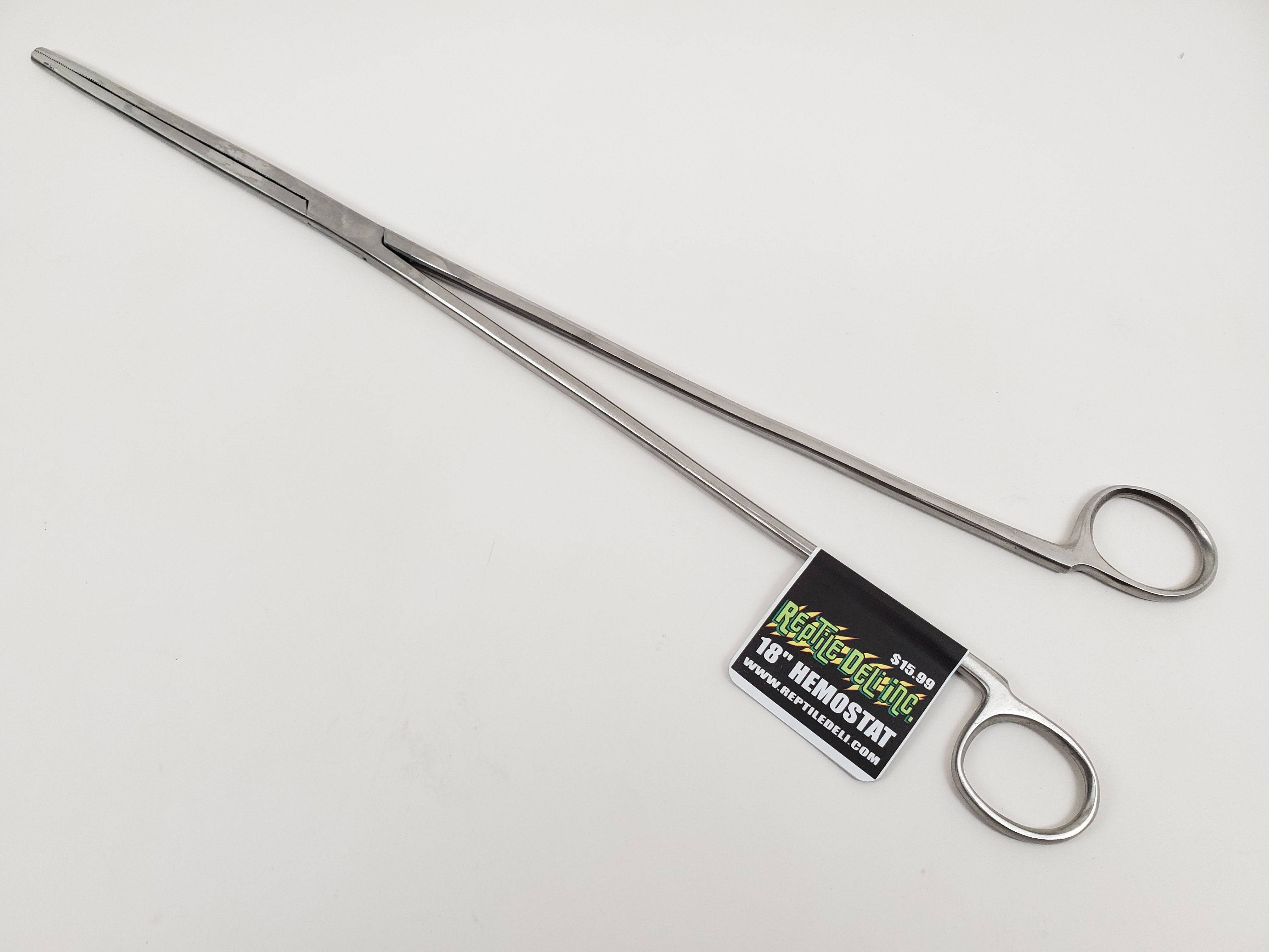 18" Hemostat - ADD-ON ITEM - Reptile Deli Inc.