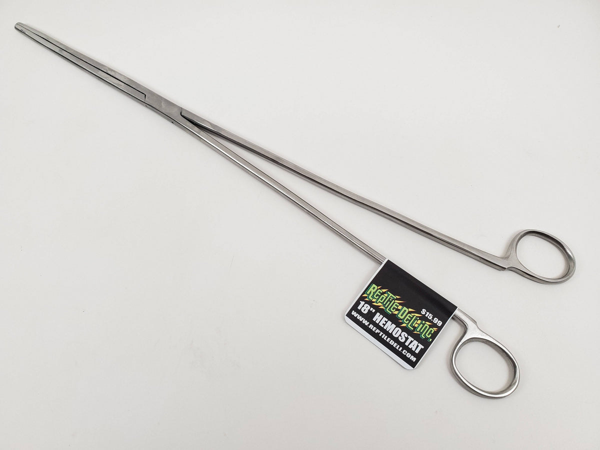 18&quot; Hemostat - ADD-ON ITEM - Reptile Deli Inc.