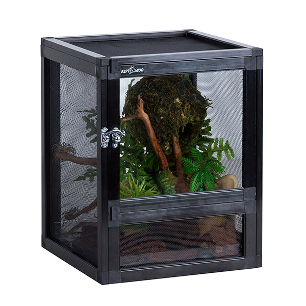 REPTIZOO - Crystal Clear Acrylic Door - Screen Cage - 10” x 10” x 12-1/2” (AC252532) - Reptile Deli Inc.