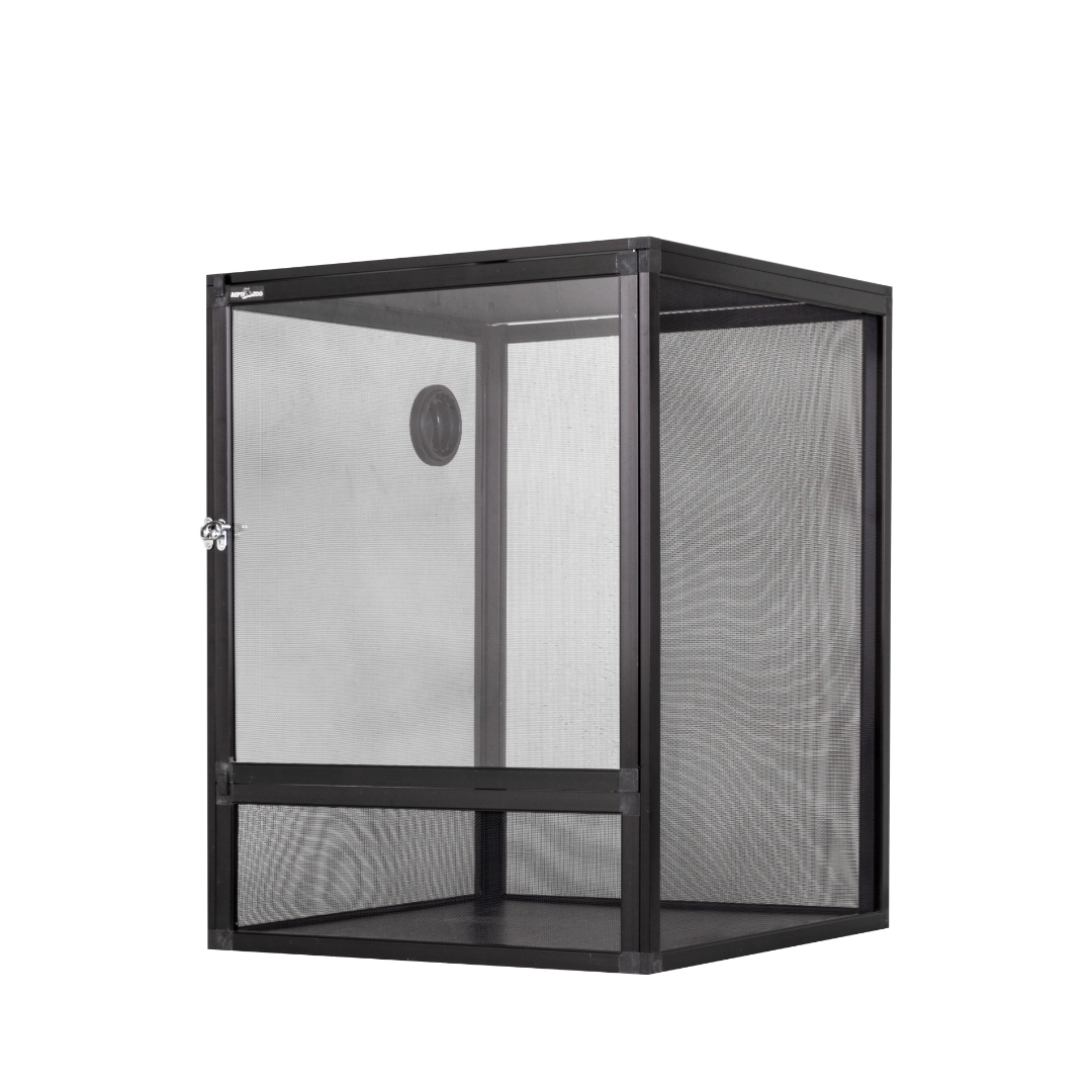 REPTIZOO -Crystal Clear Acrylic Door- Screen Cage - 18” x 18” x 24” (AC454560) - Reptile Deli Inc.