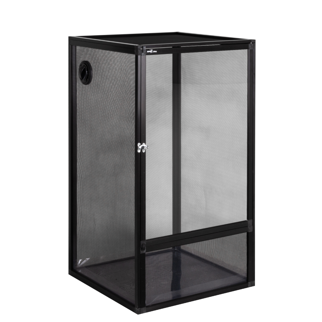 REPTIZOO -Crystal Clear Acrylic Door- Screen Cage - 18” x 18” x 32” (AC454580) - Reptile Deli Inc.