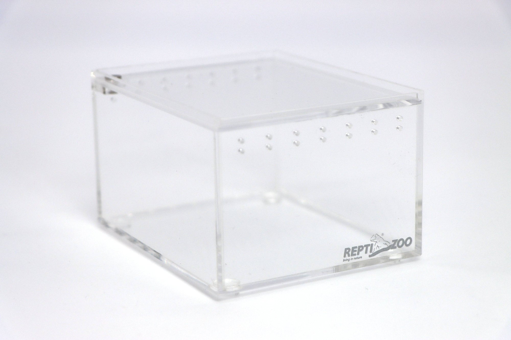 REPTIZOO - Crystal Acrylic MINI-TANK - 4” x 3-1/2” x 2-1/2” (ACR17) - Reptile Deli Inc.