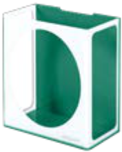 Reptizoo Acrylic Betta Tank-Green(ACR-34GREEN) - Reptile Deli Inc.