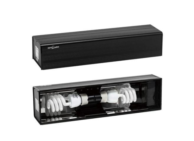 REPTIZOO - Lighting - Aluminum Compact Hood 18” (AT18) - Reptile Deli Inc.