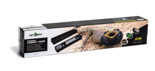 REPTIZOO - Lighting - Aluminum Compact Hood 26” (AT26) - Reptile Deli Inc.