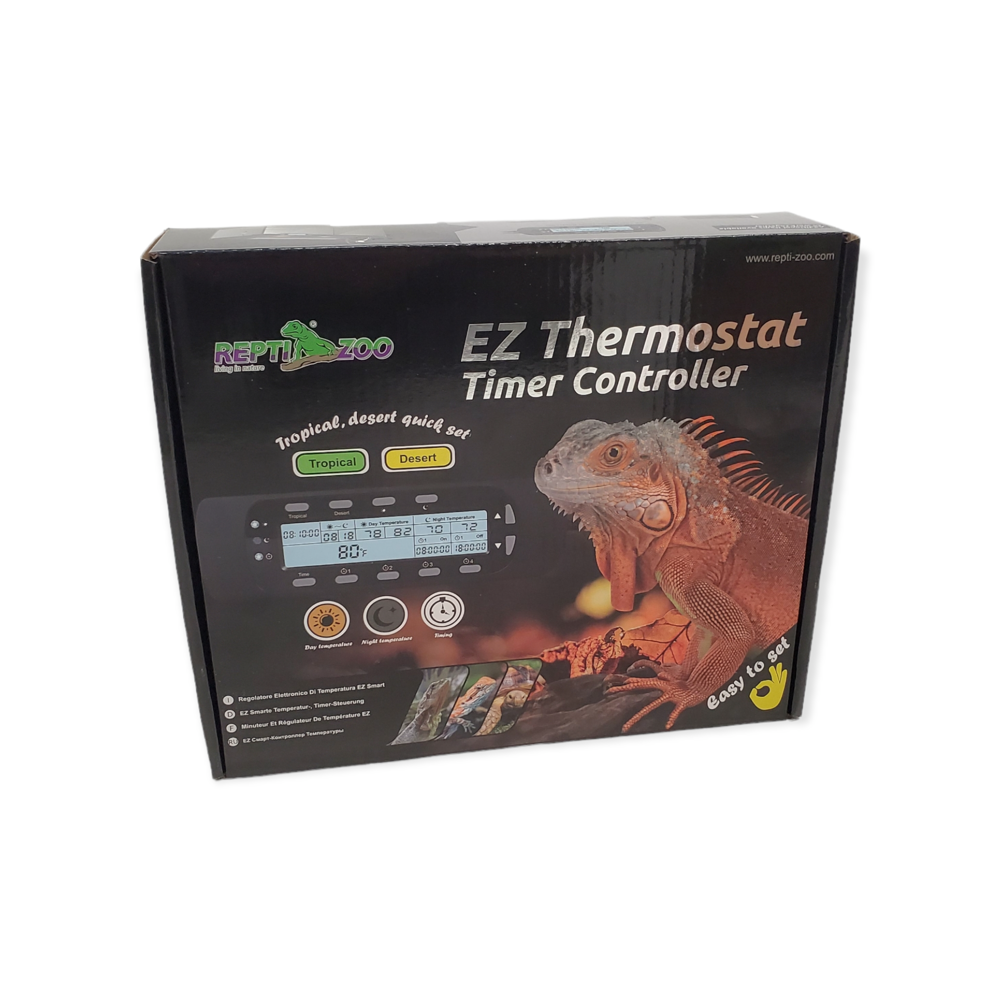 REPTIZOO - EZ Smart Temperature Timer Controller (THC16) - Reptile Deli Inc.