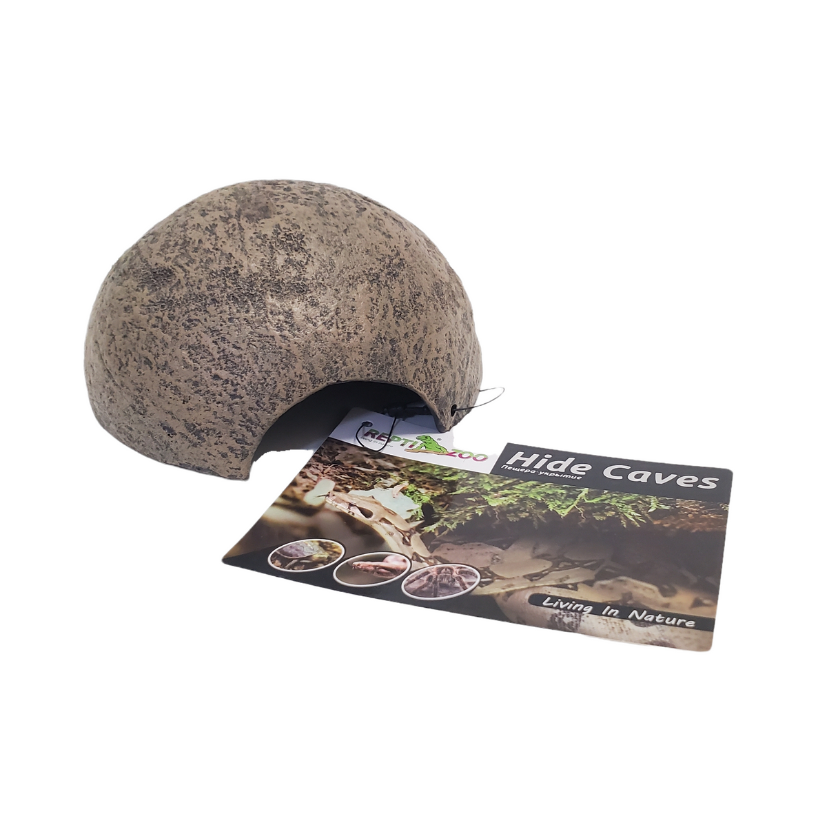 REPTIZOO - Terrarium Extras - Coconut Hide Cave - (EHR04) - Reptile Deli Inc.