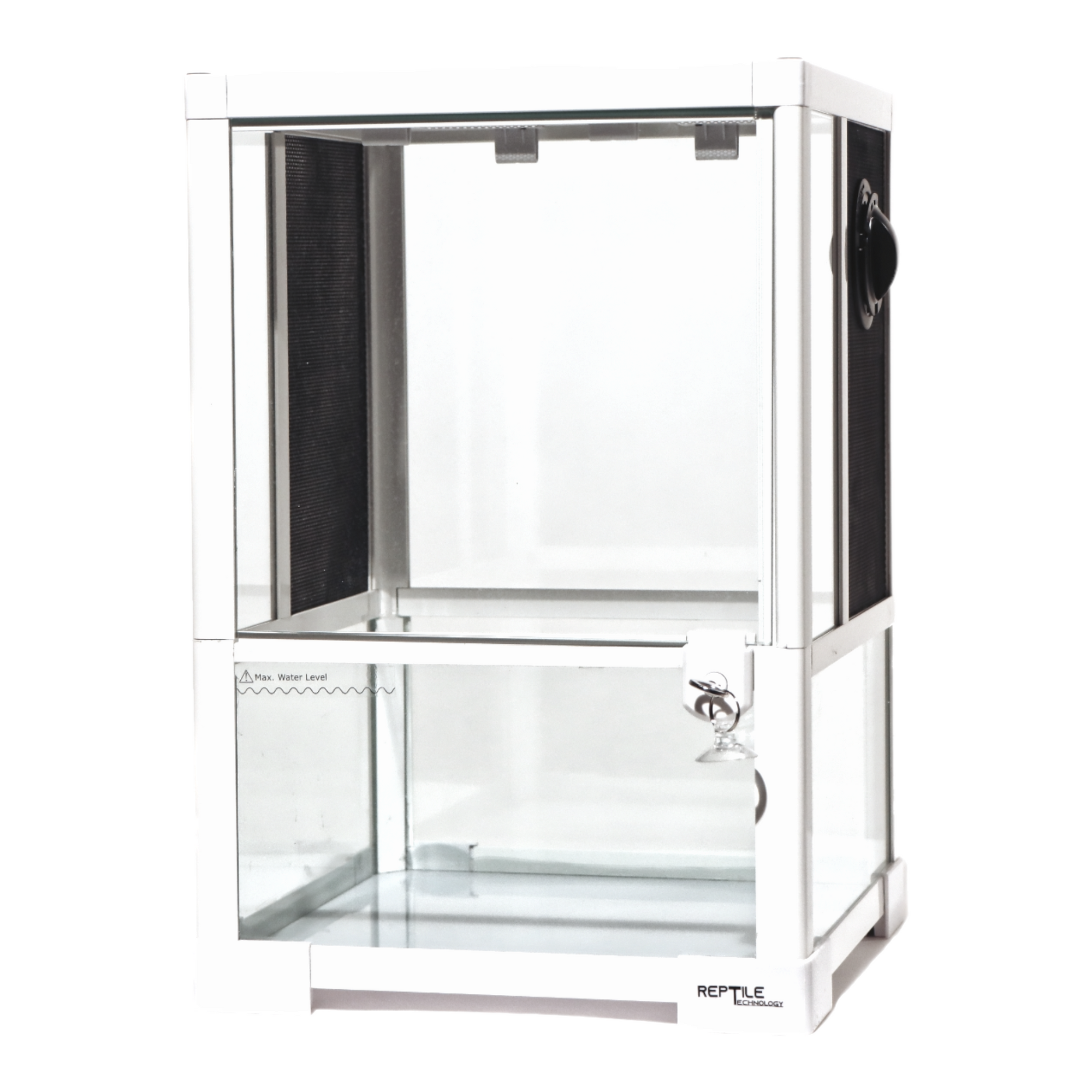 Reptile Technology - Reptile Glass Terrarium - Single Hinge Door - 12” X 12” X 18” (RK0102NSW) - Reptile Deli Inc.