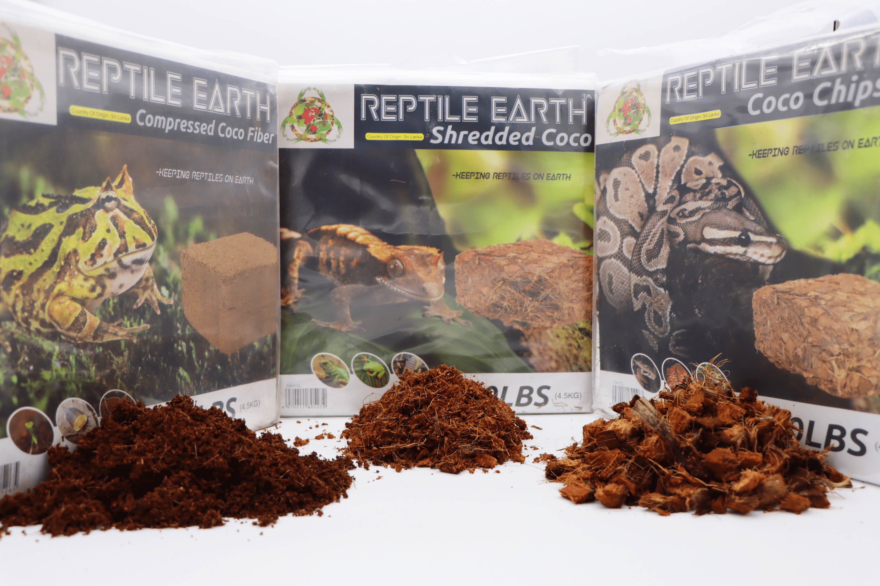 Reptile Earth - Coco Fiber Compressed 10lb Block - Reptile Deli Inc.