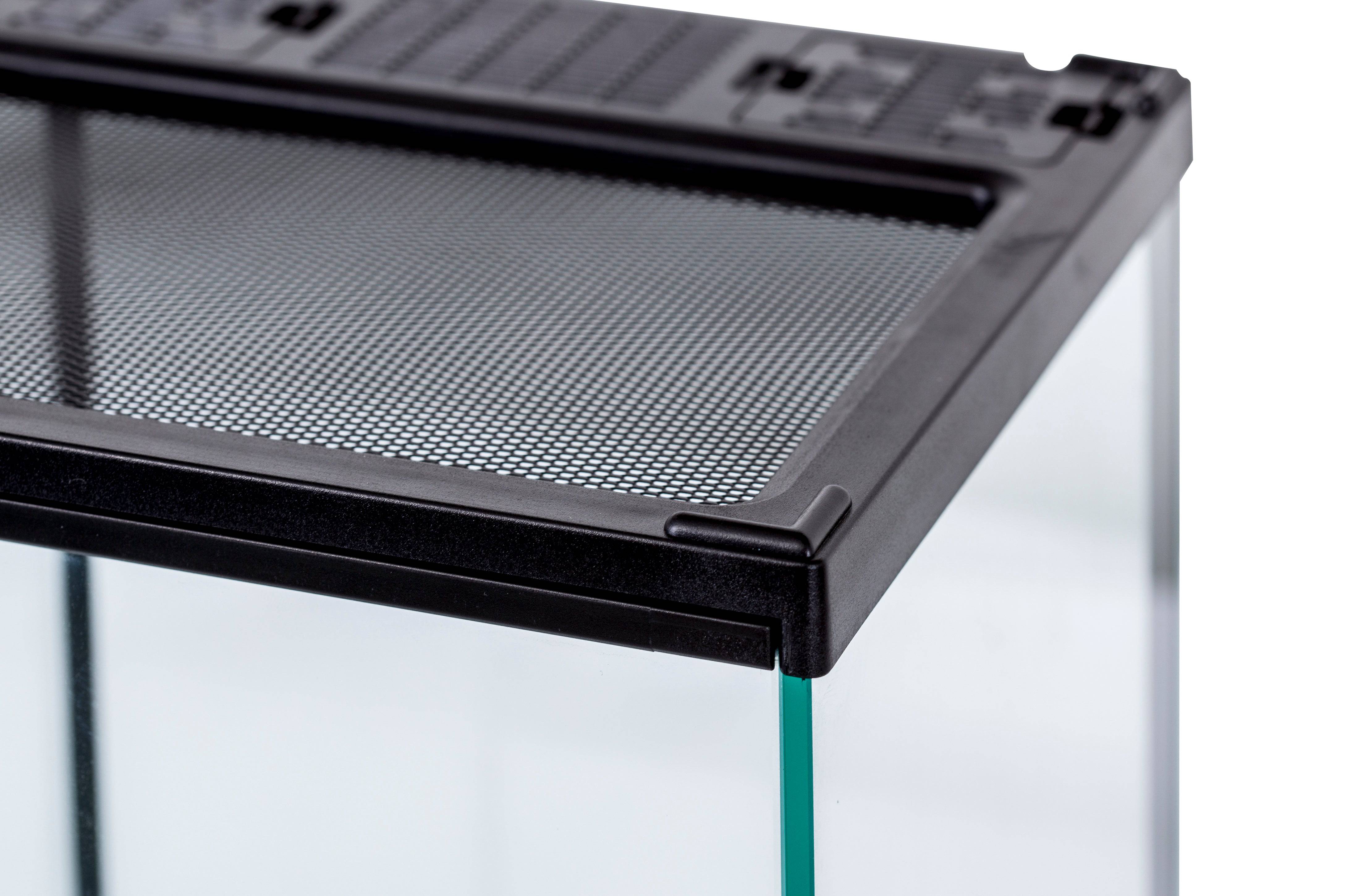 REPTIZOO -RHK18S-8”x8"x8"-Reptile Glass Terrarium - Single Hinge Door - Reptile Deli Inc.