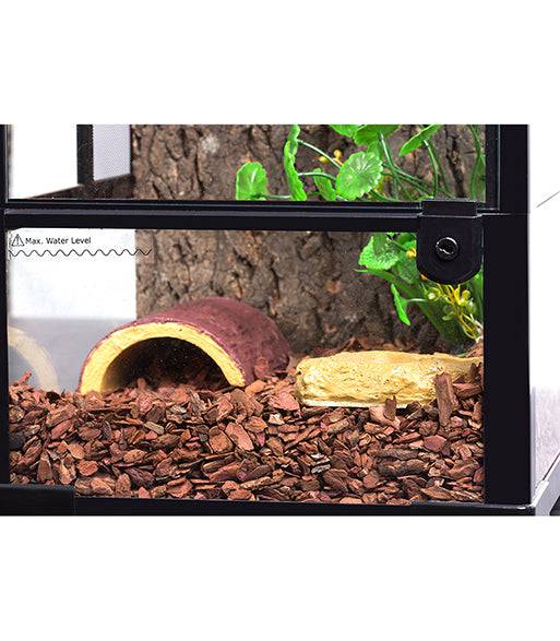 affald Junction Henstilling REPTIZOO - RK0102NS - 12” x 12” x 18” - Reptile Glass Terrarium - Single  Hinge Door | Reptile Deli Inc.