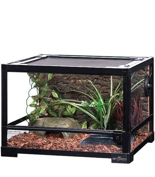 REPTIZOO - Reptile Glass Terrarium - Single Hinge Door - 18” x 18” x 12” (RK0116S) - Reptile Deli Inc.
