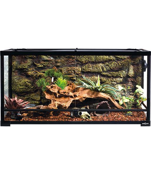 REPTIZOO - Reptile Glass Terrarium - Single Hinge Door - 36” X 18” X 18” (RK0119) - Reptile Deli Inc.