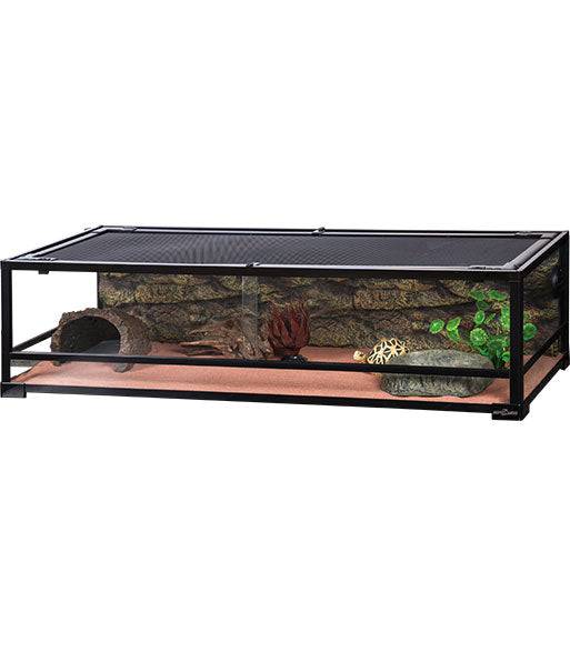 REPTIZOO - Reptile Glass Terrarium - Sliding Door - 48” x 18” x 12” (RK0221) - Reptile Deli Inc.