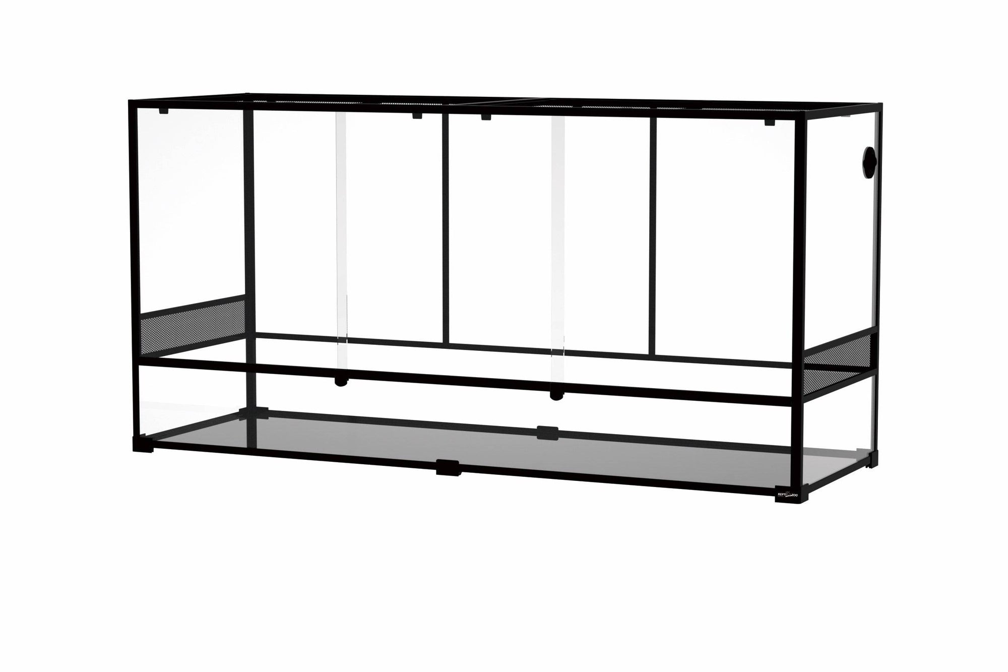 REPTIZOO - Reptile Glass Terrarium - Sliding Door - 72” X 24” X 36” (RK0231B) - Reptile Deli Inc.