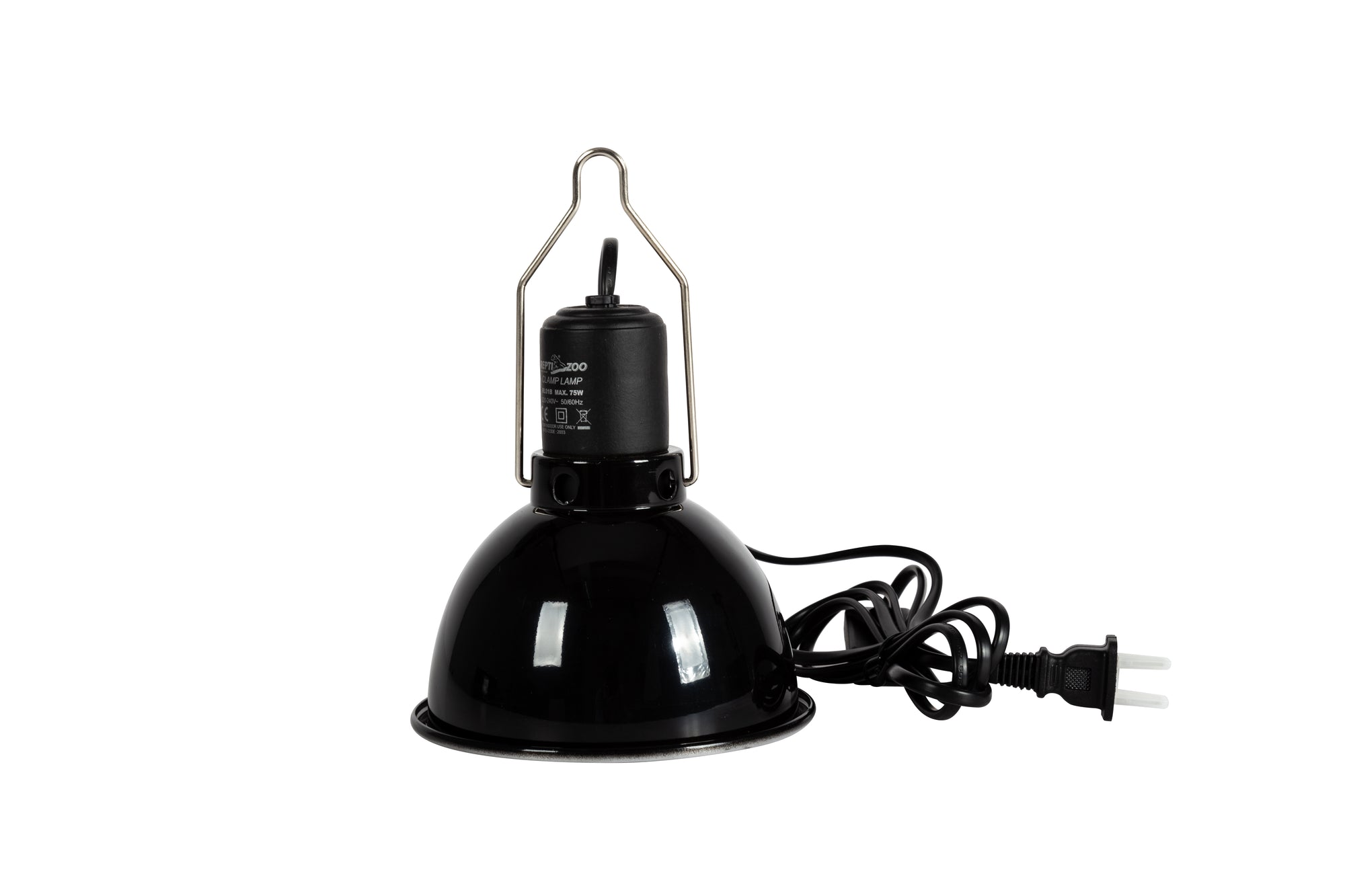 REPTIZOO - Lighting - Reflecting Dome Lamp Fixture - 5.5” (RL01B) - Reptile Deli Inc.