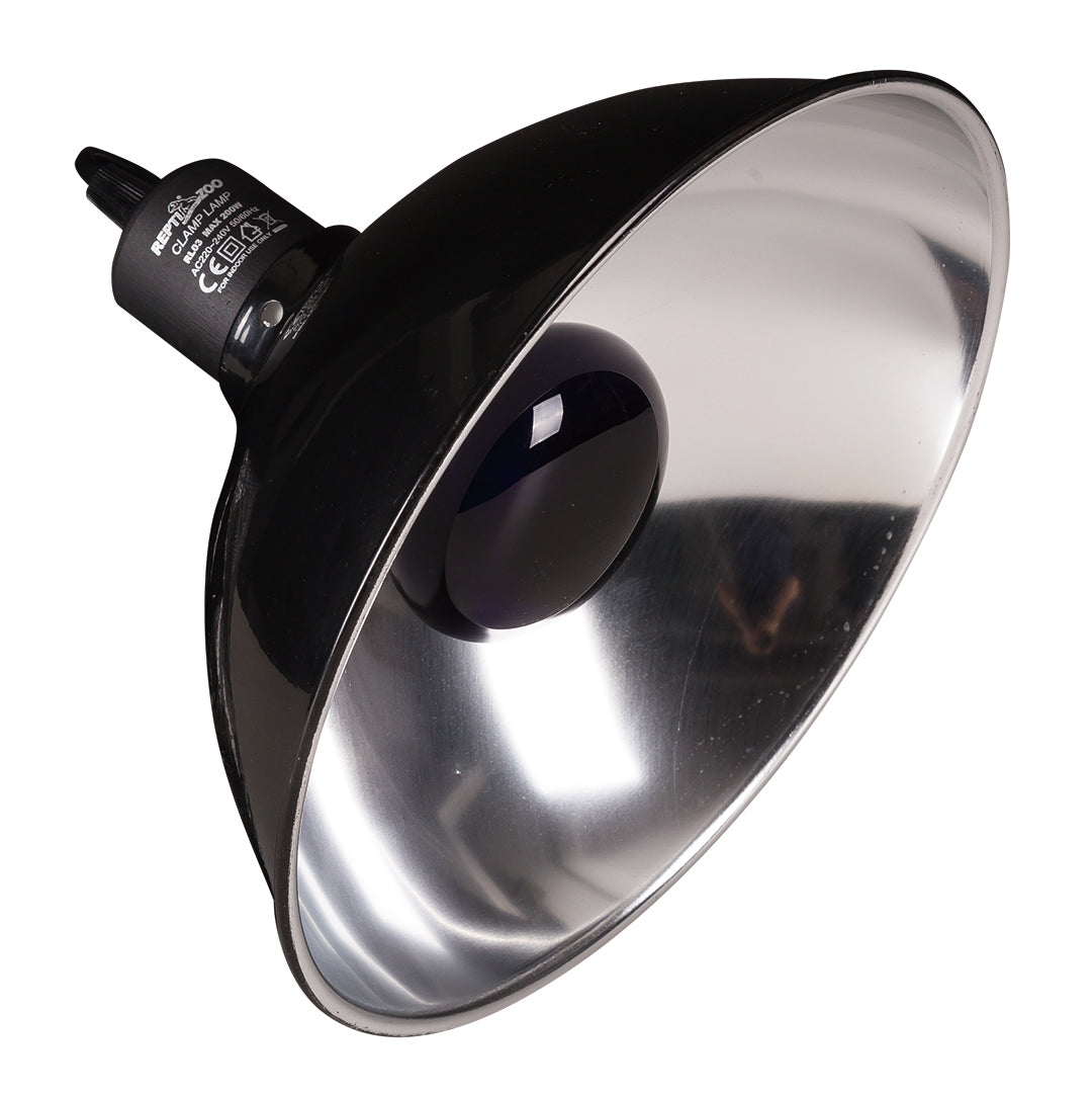 REPTIZOO - Lighting - Reflecting Dome Lamp Fixture - 10” (RL03B) - Reptile Deli Inc.