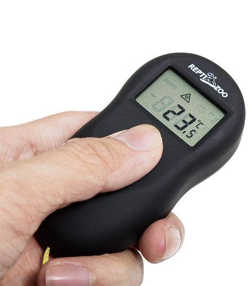 REPTIZOO - Climate Control - Infrared Thermometer - Black (SH108) - Reptile Deli Inc.