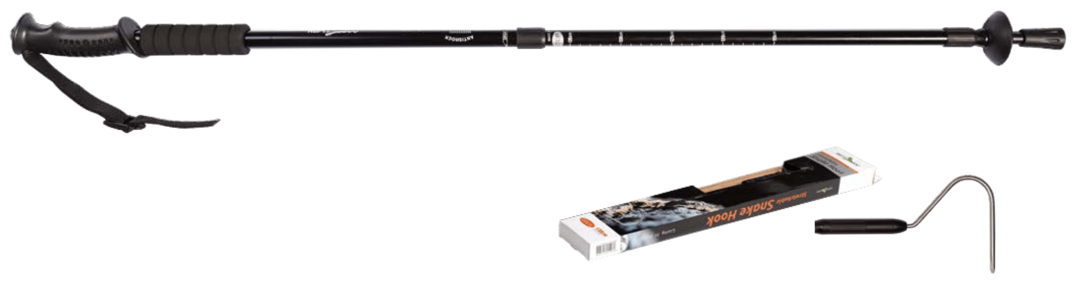 Reptizoo Deluxe Walking Stick & Snake Hook Combo(SNH05) - Reptile Deli Inc.