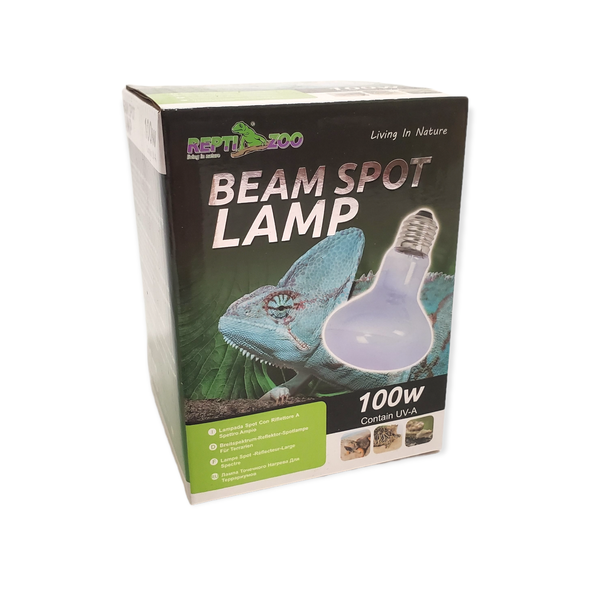 REPTIZOO - UVA Daylight Heat Spot Lamps 100W (N80100A) - Reptile Deli Inc.