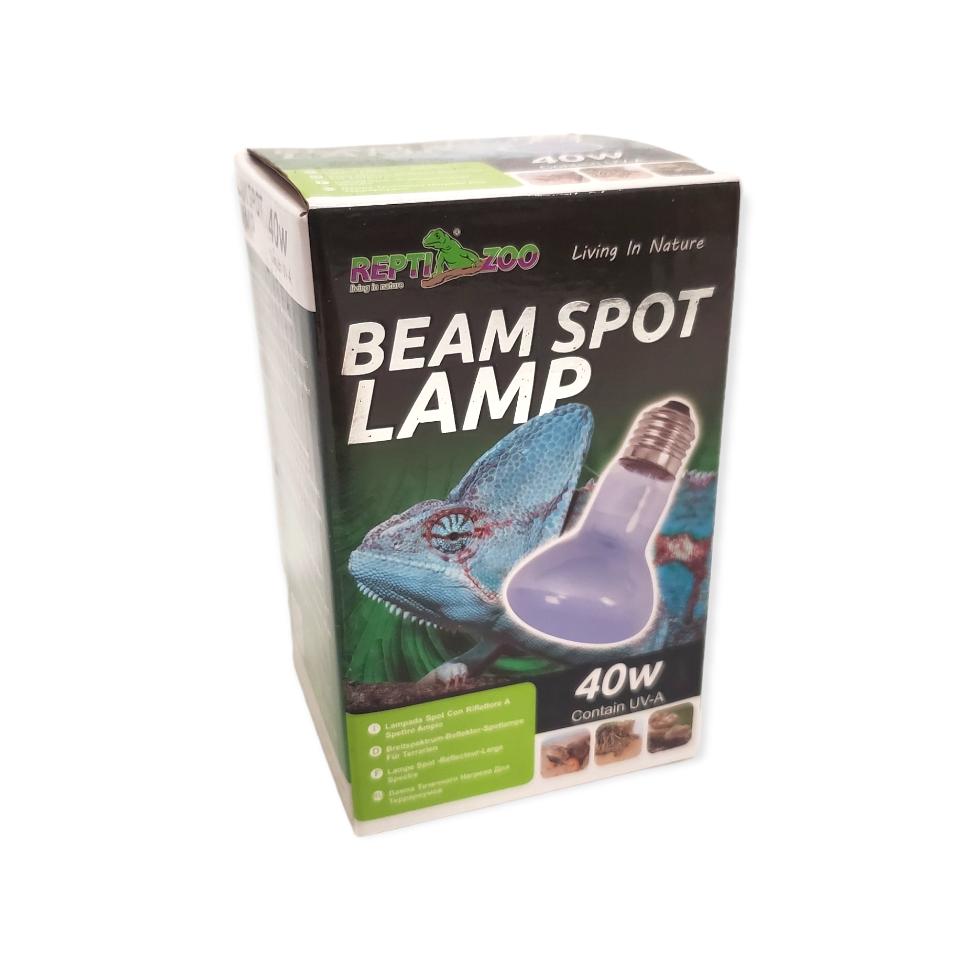 REPTIZOO - UVA Daylight Heat Spot Lamps 40W (N63040A) - Reptile Deli Inc.