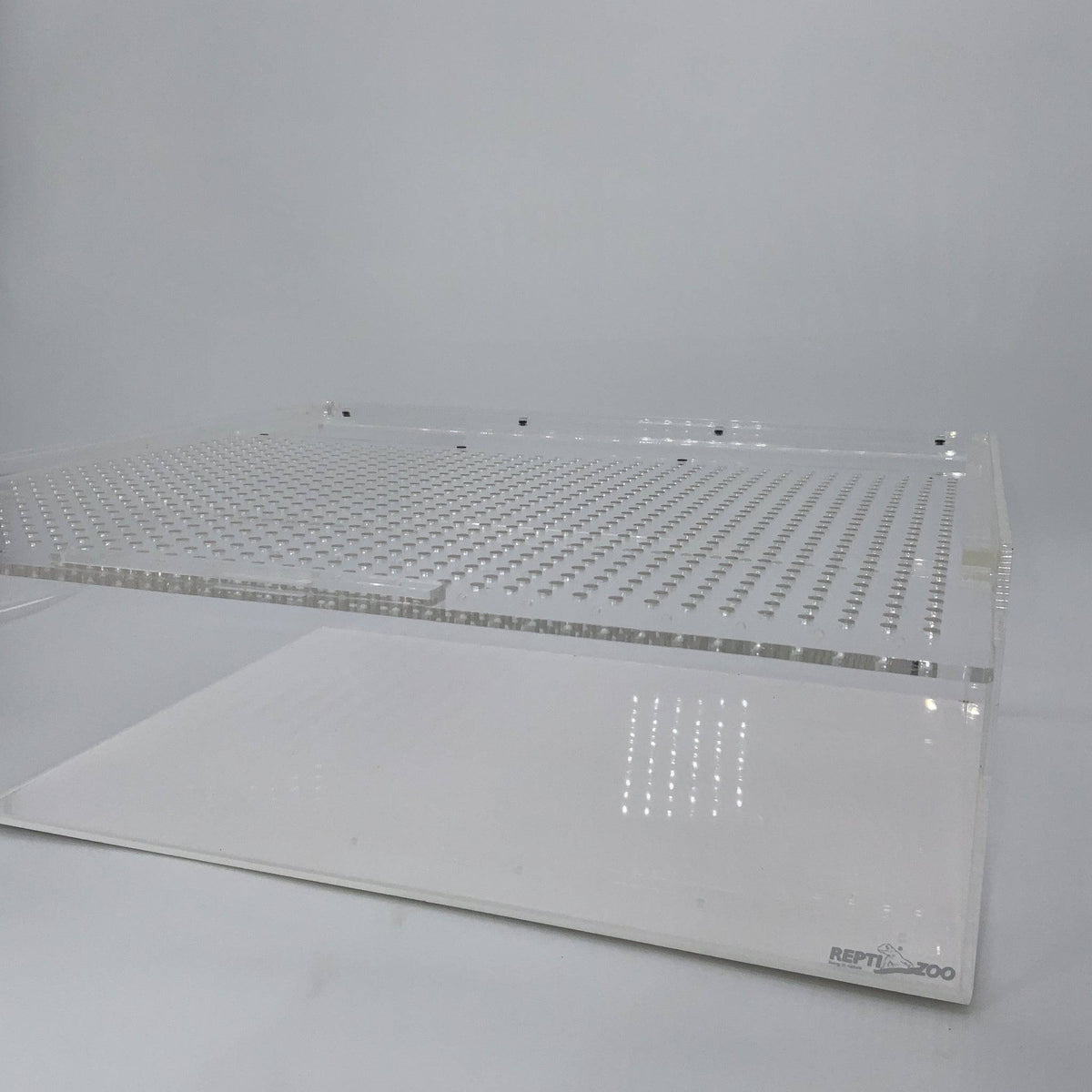 REPTIZOO - Acrylic Case - White - 16” x 12” x 6” (ACR02) - Reptile Deli Inc.