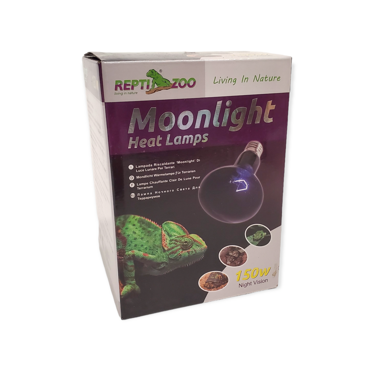 REPTIZOO - Lighting - Nightglow Heat Spot Lamp - 150W (D95150) - Reptile Deli Inc.